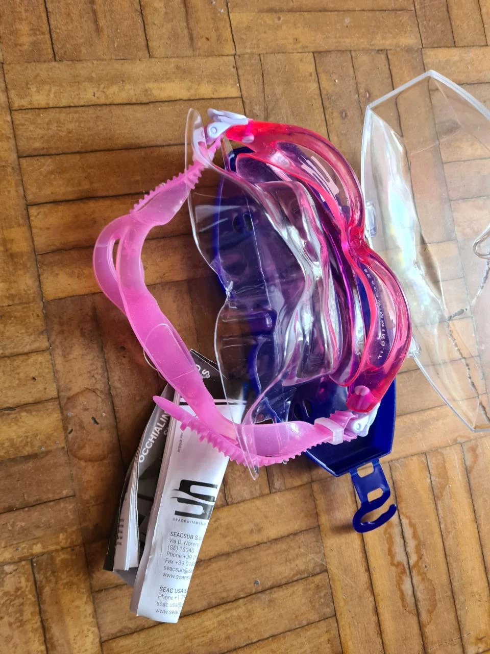 SEAC children's swimming goggles (New from display) – photo 4